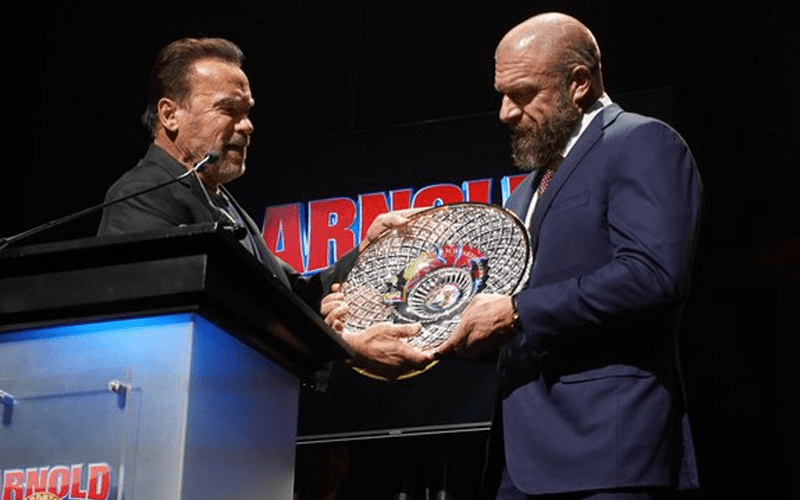 Triple H Given Lifetime Achievement Award At Arnold Classic