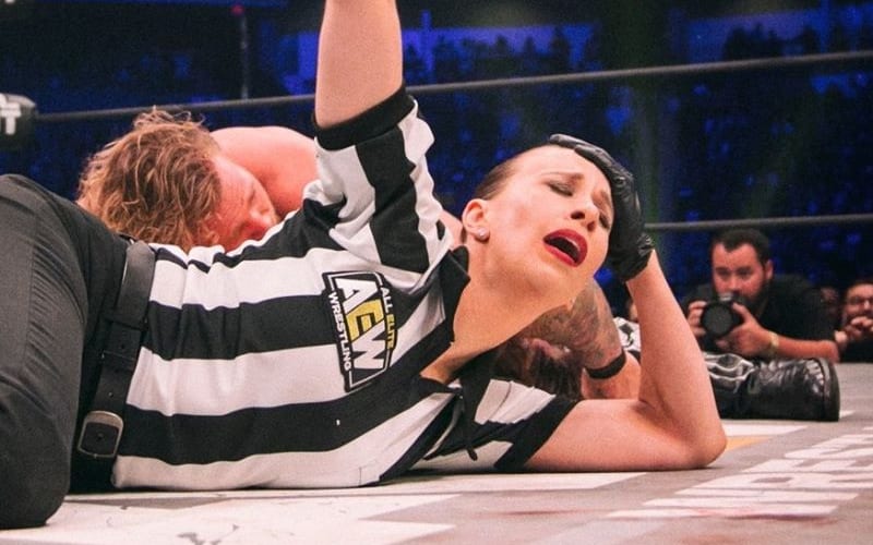 Aubrey Edwards Says AEW Fans Write In Every Week Complaining She’s Too Distracting