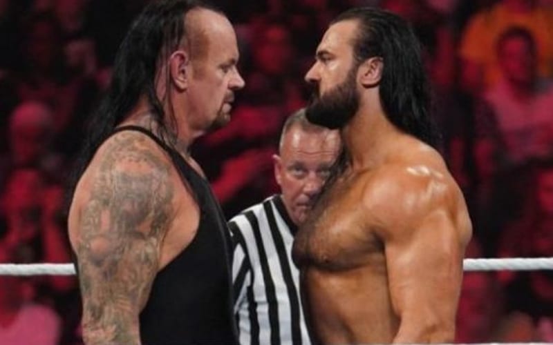 The Undertaker Was Slated For WrestleMania Match Against Drew McIntyre