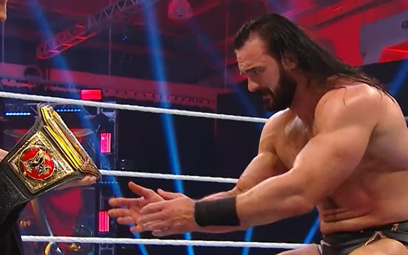 Drew McIntyre Wins WWE Title From Brock Lesnar At WrestleMania 36
