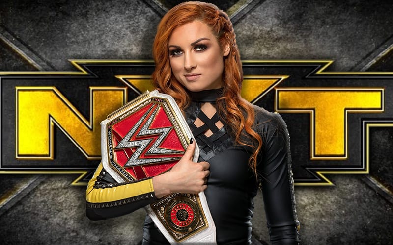 Worry not! Becky Lynch's NXT women's championship reign will benefit  everyone - DraftKings Network