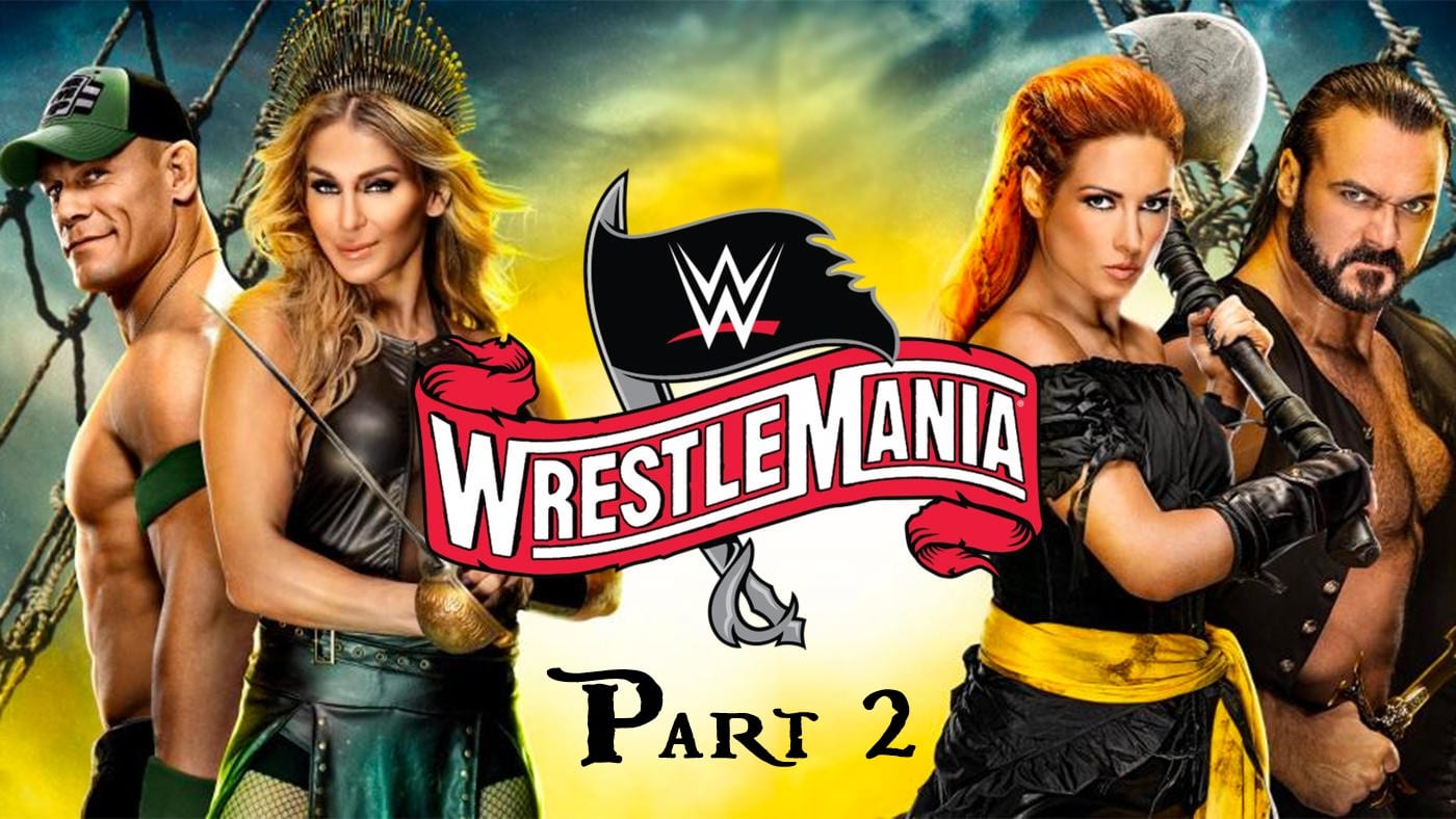 WWE WrestleMania 36 Part 2 Results