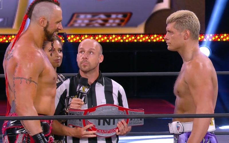 AEW Debuted TNT Championship Before It Was Completed Due To Coronavirus Holdups