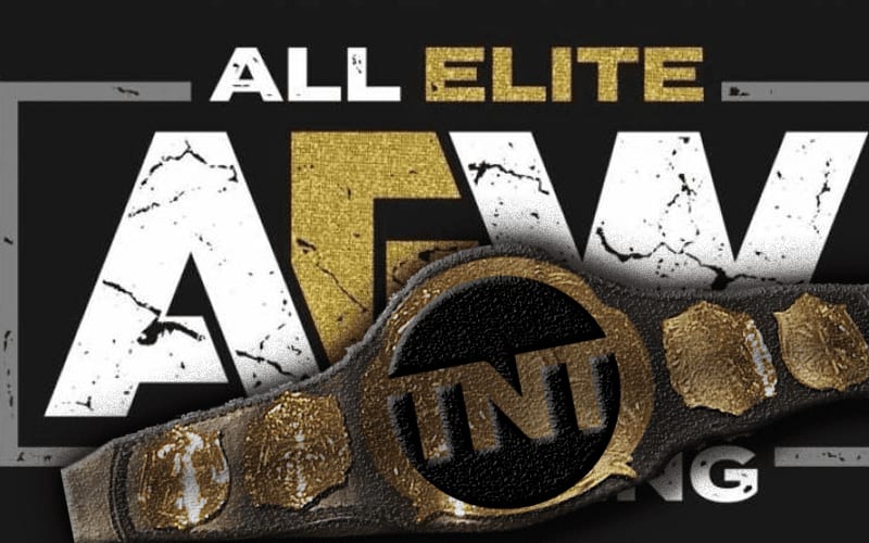 Spoiler On Look Of New AEW TNT Title