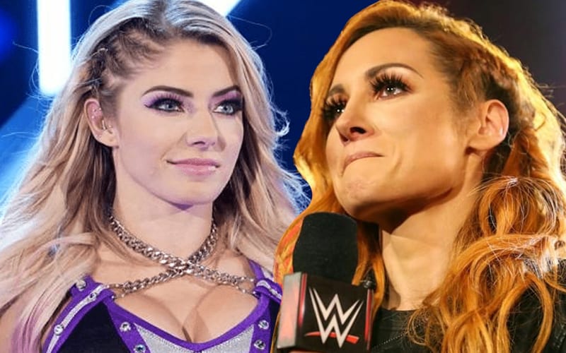 Alexa Bliss Reveals How WWE Roster Found Out About Becky Lynch Pregnancy