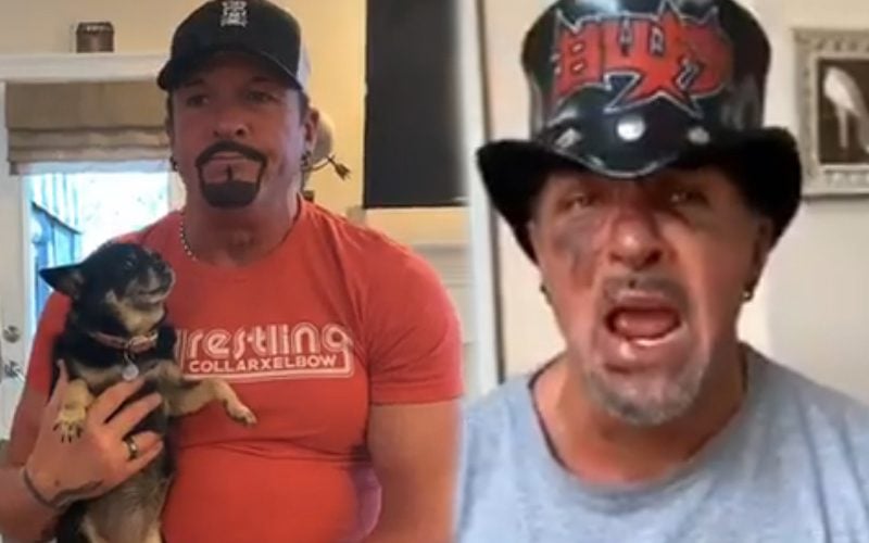 Buff Bagwell Blames Dog On Mangled Appearance In Recent Video