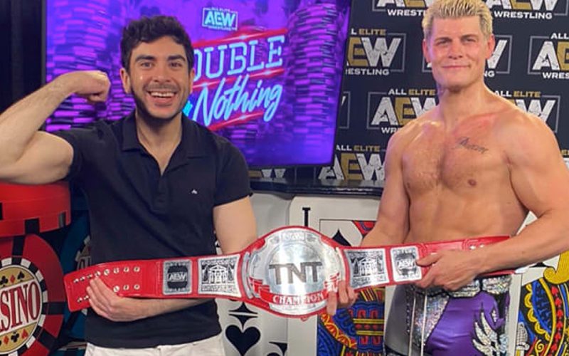 Check Out COMPLETED Design For AEW TNT Title
