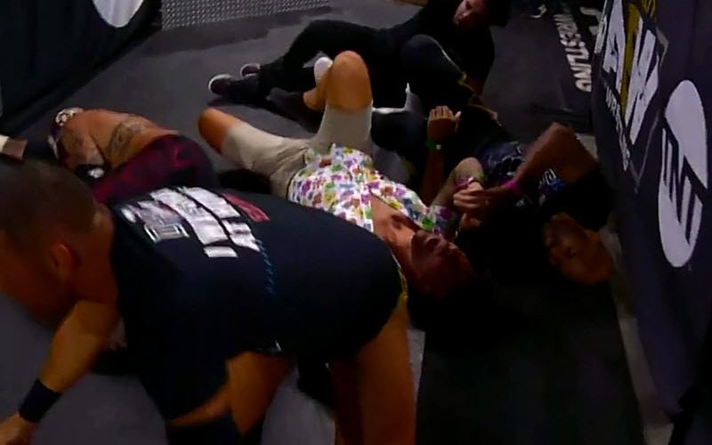 Fenix’s Condition After Scary Dive On AEW Dynamite