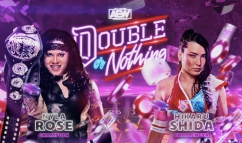Betting Odds For Women’s Championship Match At AEW Double or Nothing Revealed