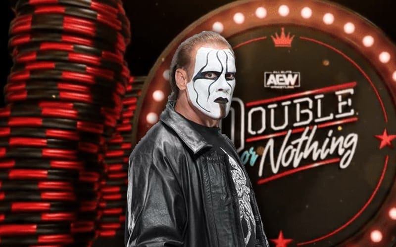 sting aew salary