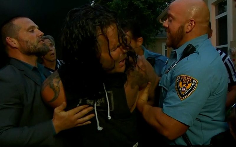 WWE Runs Jeff Hardy Drunk Driving Arrest Angle On SmackDown
