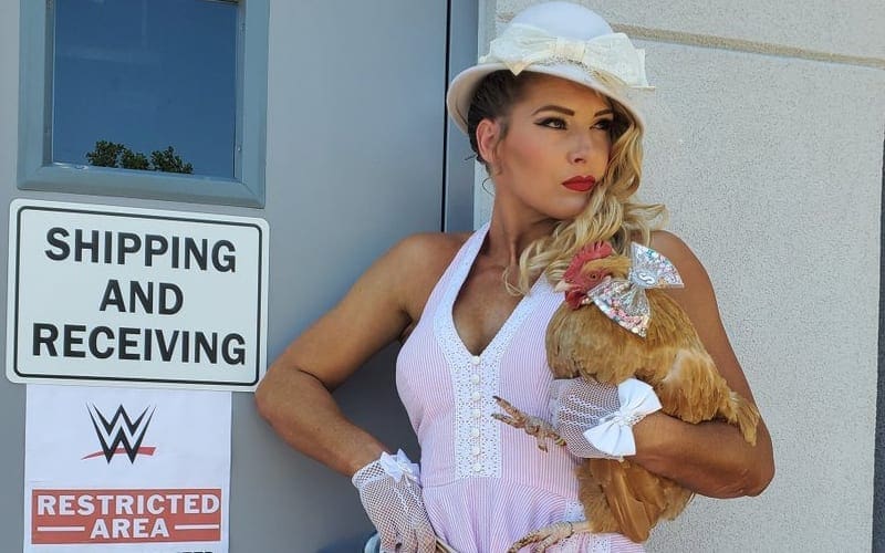Lacey Evans Setting Booby Traps For WWE Money In The Bank