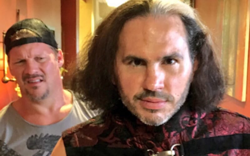 How Matt Hardy Almost Made Chris Jericho Break Character On AEW Dynamite