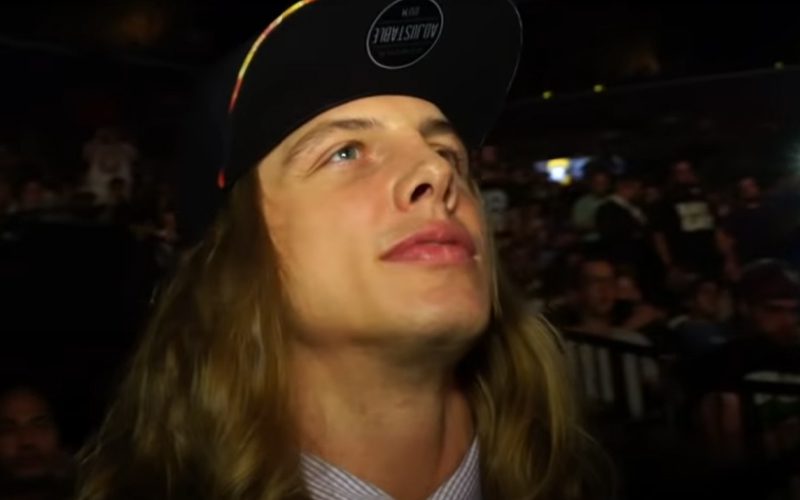 WWE Figuring Out Matt Riddle’s Role On SmackDown