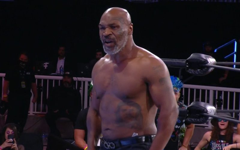 Mike Tyson Almost Gets Physical As AEW Crowns First-Ever TNT Champion At Double Or Nothing
