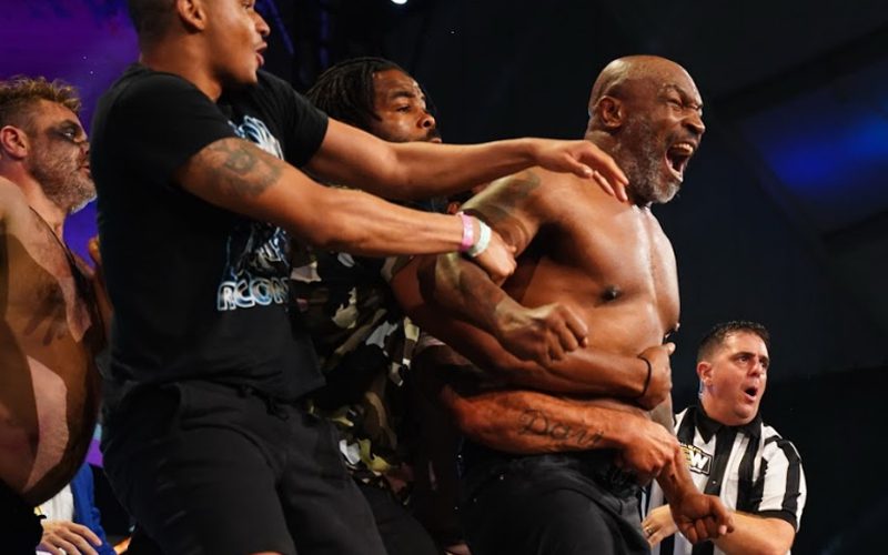 Mike Tyson AEW Return Not Likely Any Time Soon After Report Of Roy Jones Jr Fight