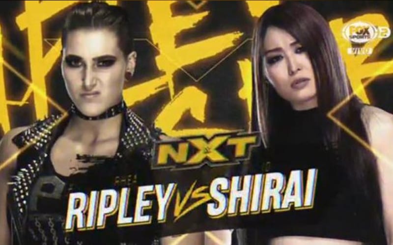 Triple H Puts Over Io Shirai & Rhea Ripley After Match On WWE NXT