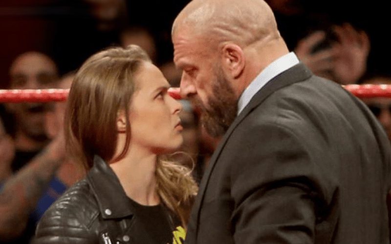 Triple H Doesn’t Know How To Take Ronda Rousey’s Recent Comments ‘Attacking’ Pro Wrestling