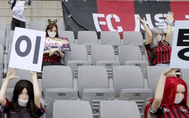 South Korean Soccer Team FINED For Using Sex Dolls AS Fans