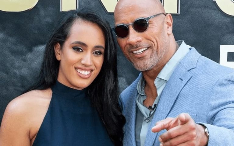 The Rock Opens Up About His Daughter Simone Signing With WWE