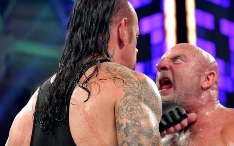 The Undertaker Felt A Lot Of Pressure To Pay Off Goldberg Match