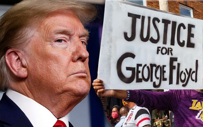 Former WWE Superstar Calls Donald Trump ‘Part Of The Problem’ After Tweet About George Floyd