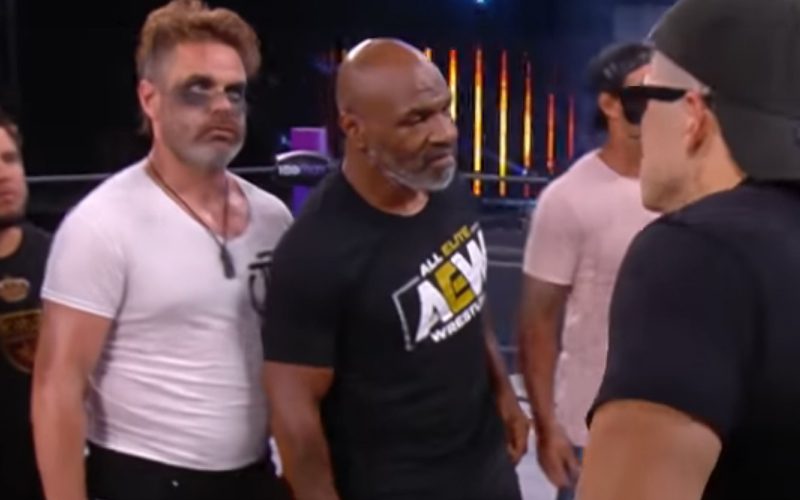 AEW Had No Idea Mike Tyson Would Come Out With Entourage This Week On Dynamite