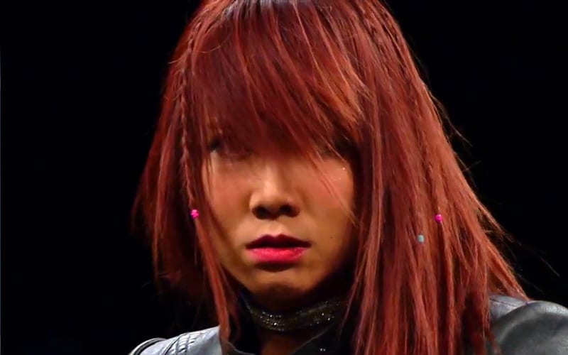 Kairi Sane Reacts to Being Busted Opened by Nia Jax on WWE RAW