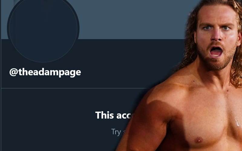 ‘Hangman’ Adam Page Shocks Fans By Deleting Twitter Account