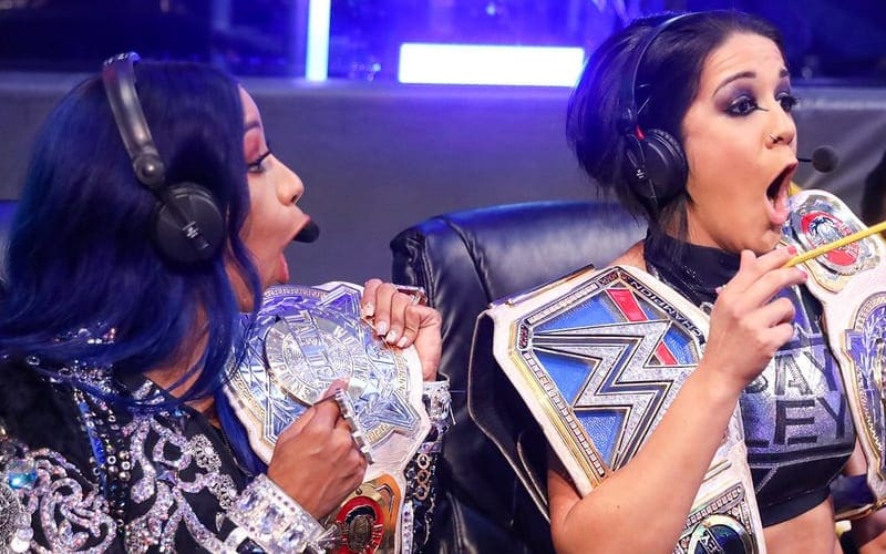 Sasha Banks Takes Shot At Chris Jericho & Sammy Guevara’s ‘Le Sex Gods’ AEW Team