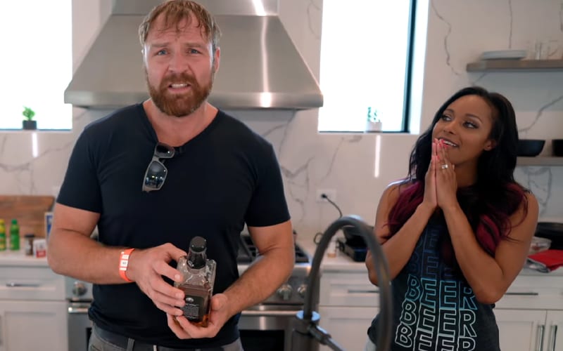 Jon Moxley Gets Chatty While Drinking Whiskey With Brandi Rhodes