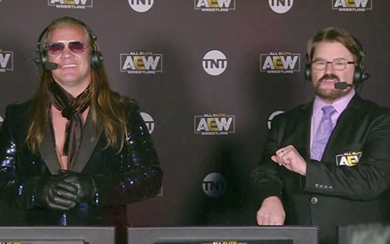 Chris Jericho Almost Didn’t Get A Shot On AEW Commentary