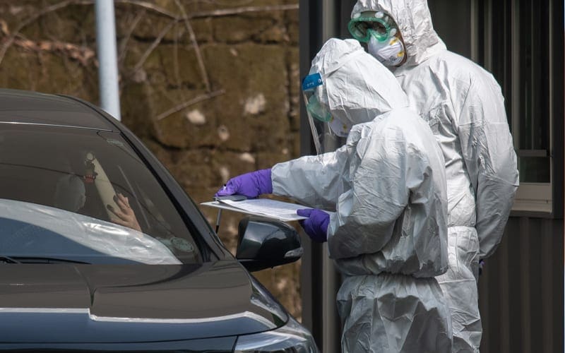 WWE Put Superstars & Staff Through Drive-Thru Coronavirus Testing