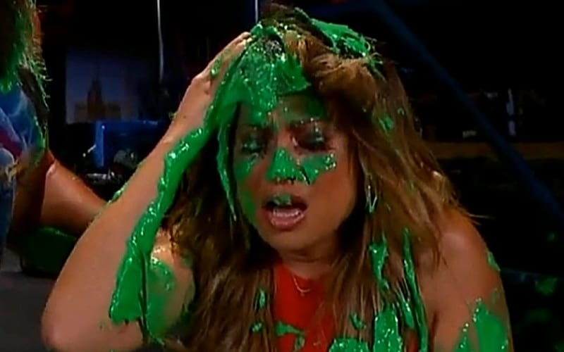 Kayla Braxton Reacts To Slime Segment On WWE SmackDown