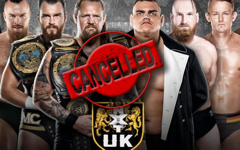WWE Cancels NXT UK’s Next Set Of Television Tapings