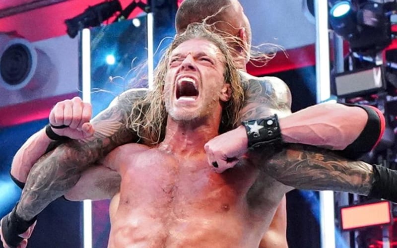 Exact Moment Edge Was Injured During Greatest Wrestling Match Ever