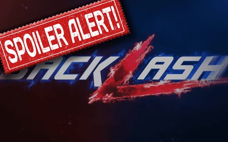 HUGE Possible Spoiler On WWE’s Plan For Backlash Title Change