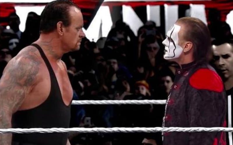 The Undertaker Says Match With Sting Would Be A Disappointment
