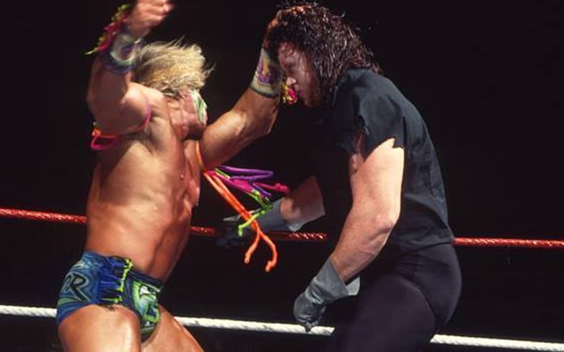 Ultimate Warrior Called The Undertaker Out During Match Over No-Selling His Moves