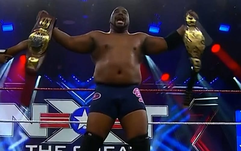 Keith Lee Becomes Double Champion In WWE NXT At Great American Bash