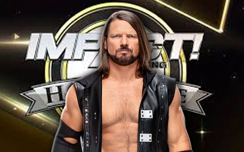 AJ Styles Turned Down Impact Wrestling Hall Of Fame Induction