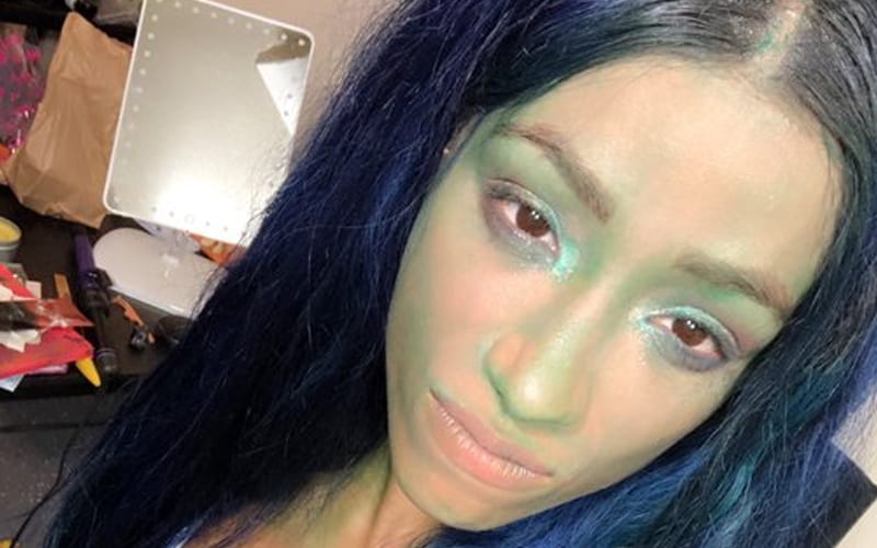 Sasha Banks Posts Angry Green Selfie Following NXT Great American Bash