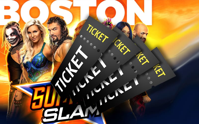WWE Still Selling SummerSlam Weekend Tickets For Boston