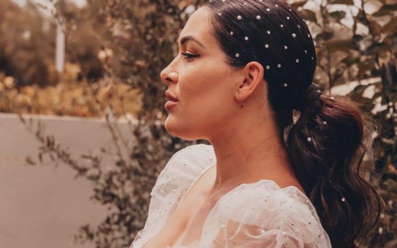 Brie Bella Releases Stunning Pregnancy Lingerie Photo Shoot Video