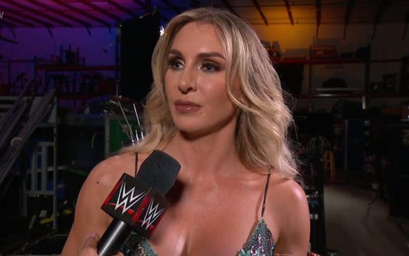 Becky Lynch fixes a problem in her program with Charlotte Flair