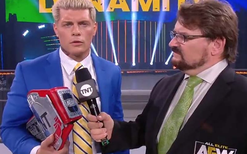 Former WWE Superstar Wants To Accept Cody’s AEW TNT Title Open Challenge
