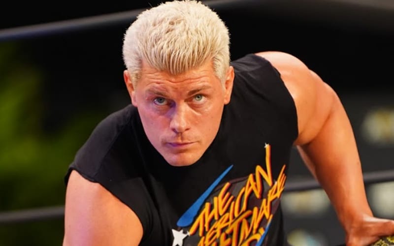 Cody Rhodes Chewed Out For Match On AEW Dynamite