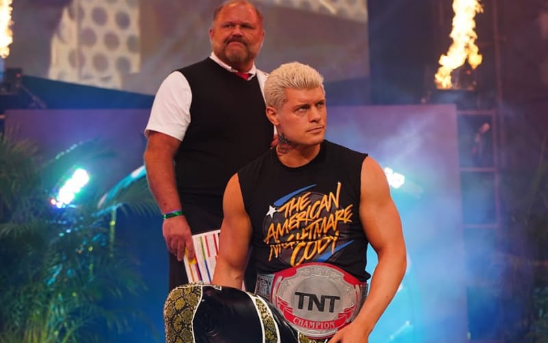 Cody Rhodes Calls AEW TNT Title ‘The Most Important Belt Of The Last Year’