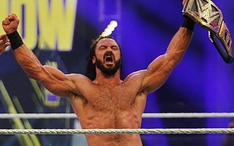 WWE Mistakenly Promotes Drew McIntyre As Universal Champion