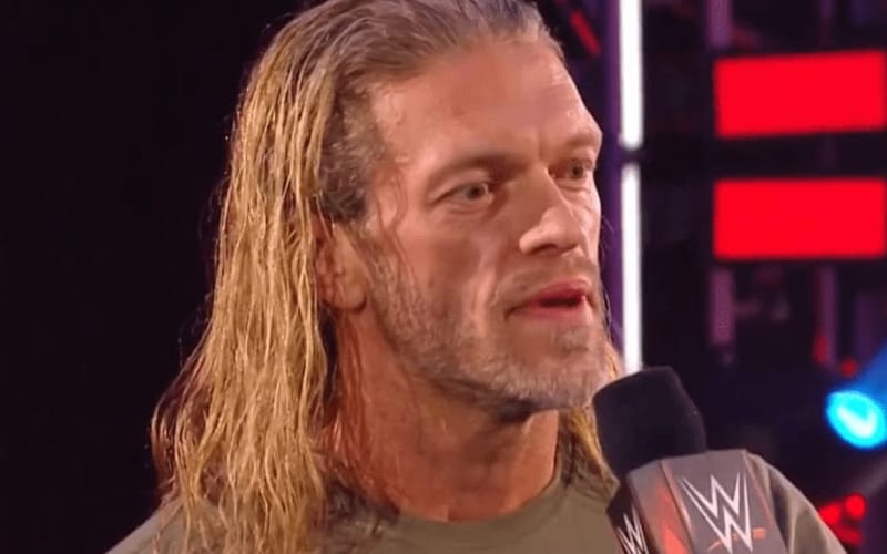 Edge Taped WWE RAW Promo From Unique Location